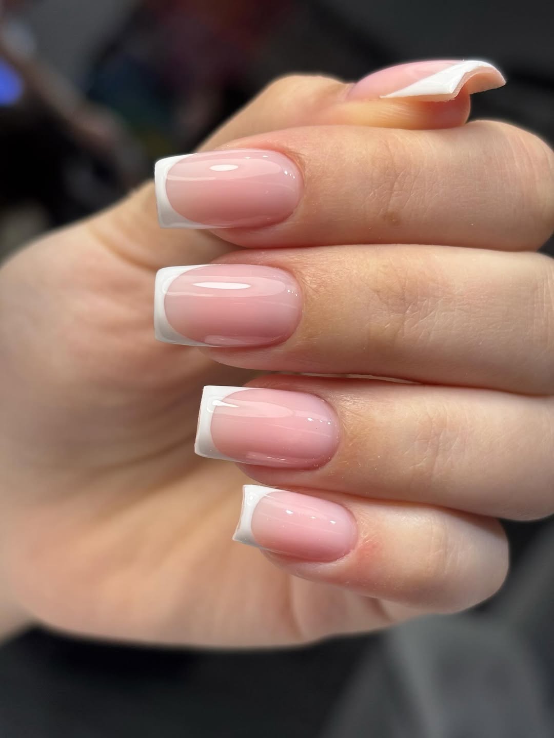 Glitter Accent Nails
